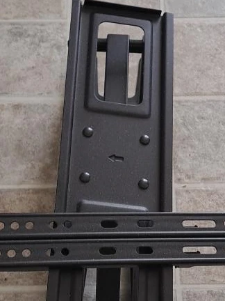 Black Steel TV Wall Mount Bracket