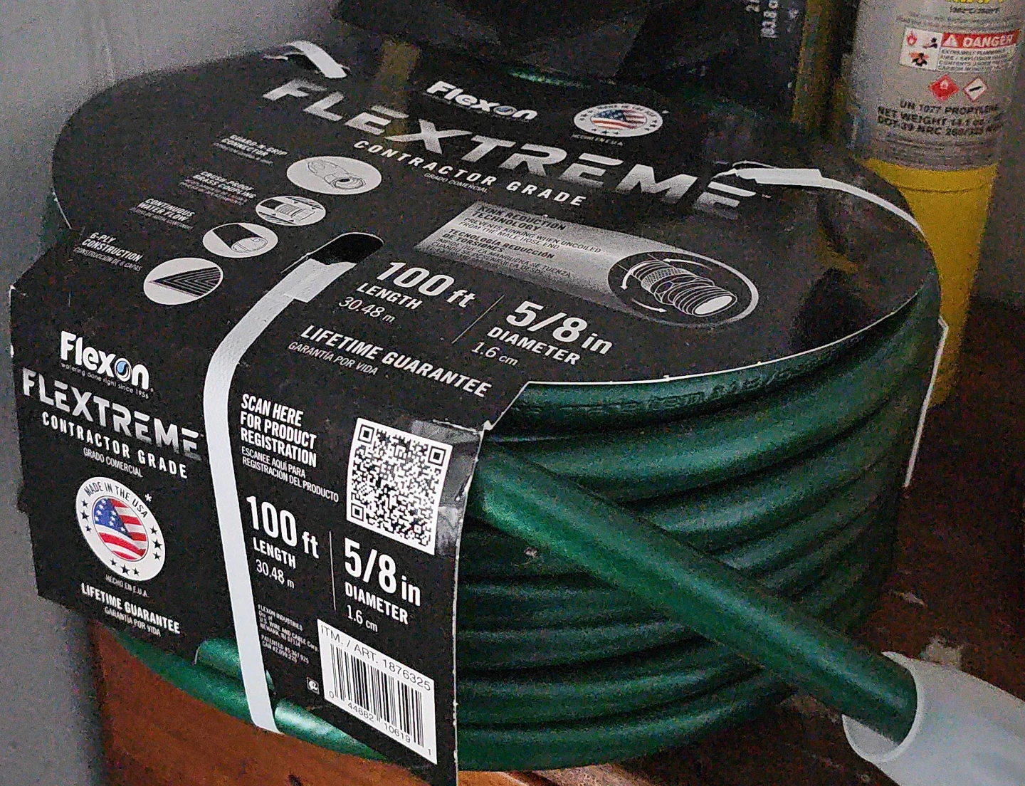 Flexon Flextreme Contractor Grade Garden Hose 100 ft