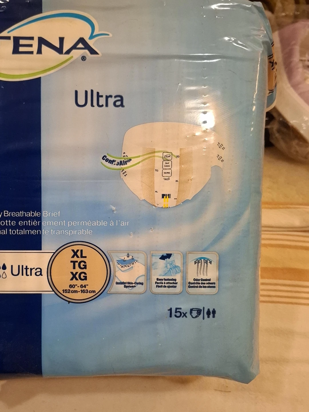 TENA Ultra Briefs - Size XL