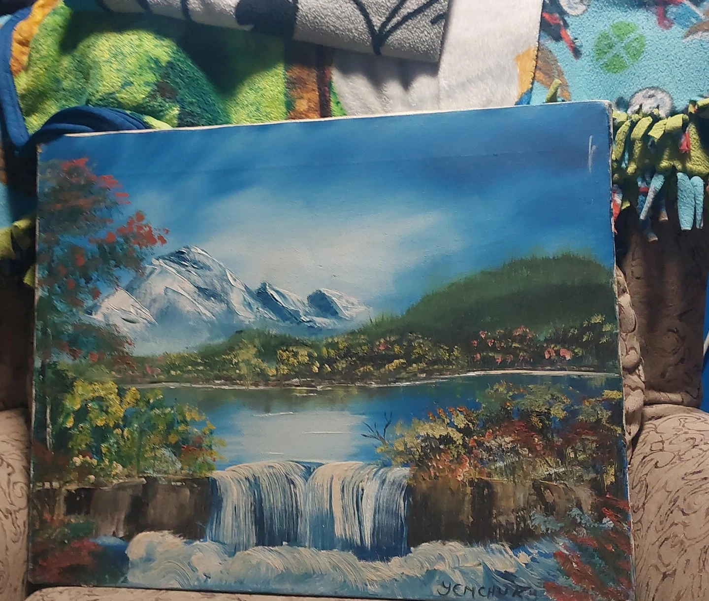 Original Landscape Oil Painting by Yenchuk