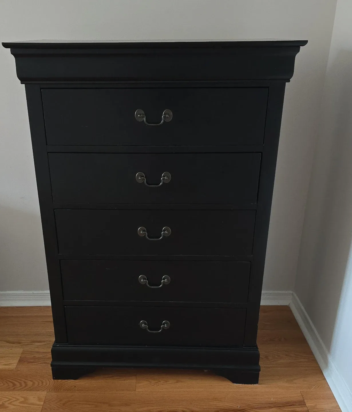 5-Drawer Dresser - Black - photo 2