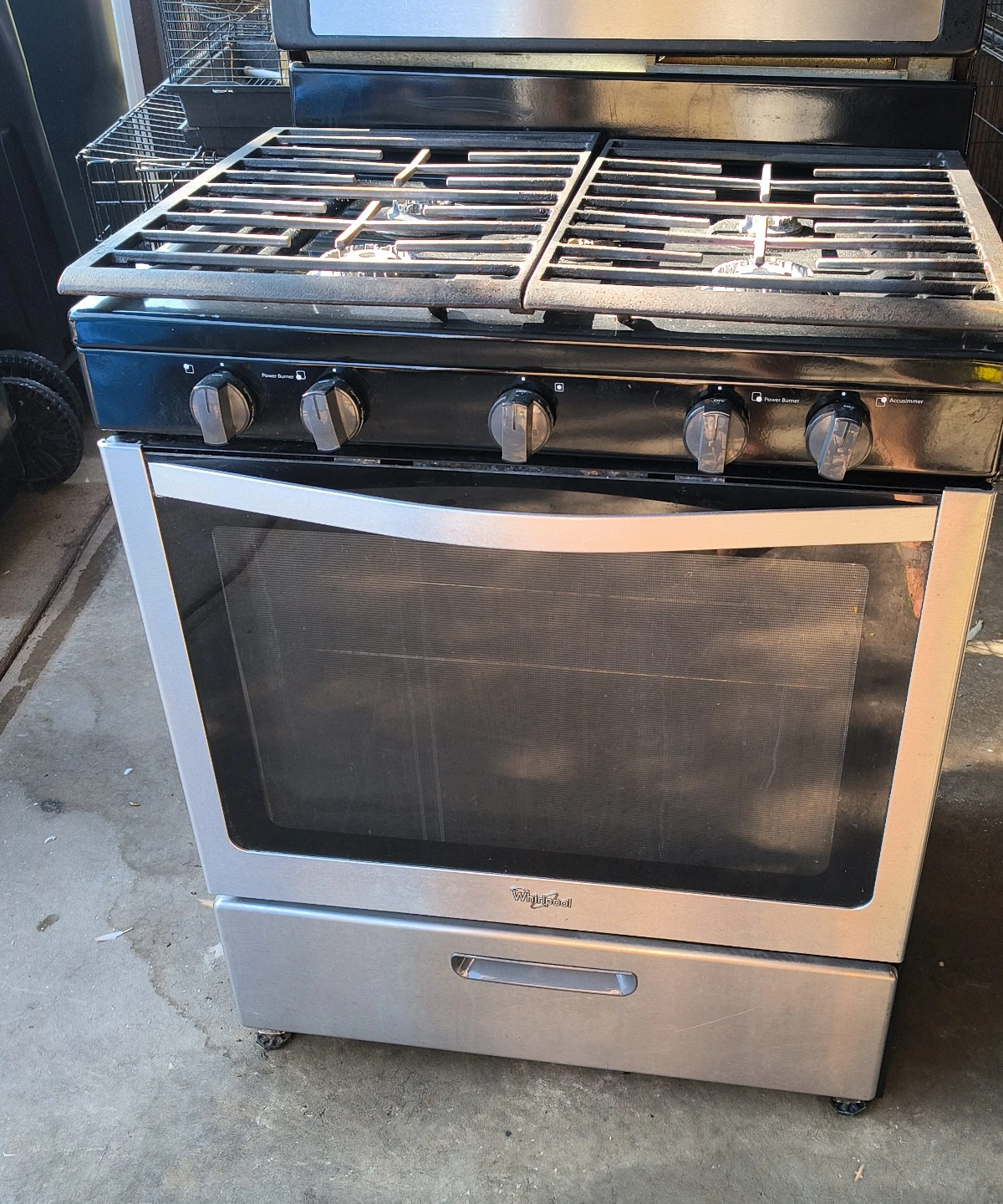 Whirlpool Gas Range