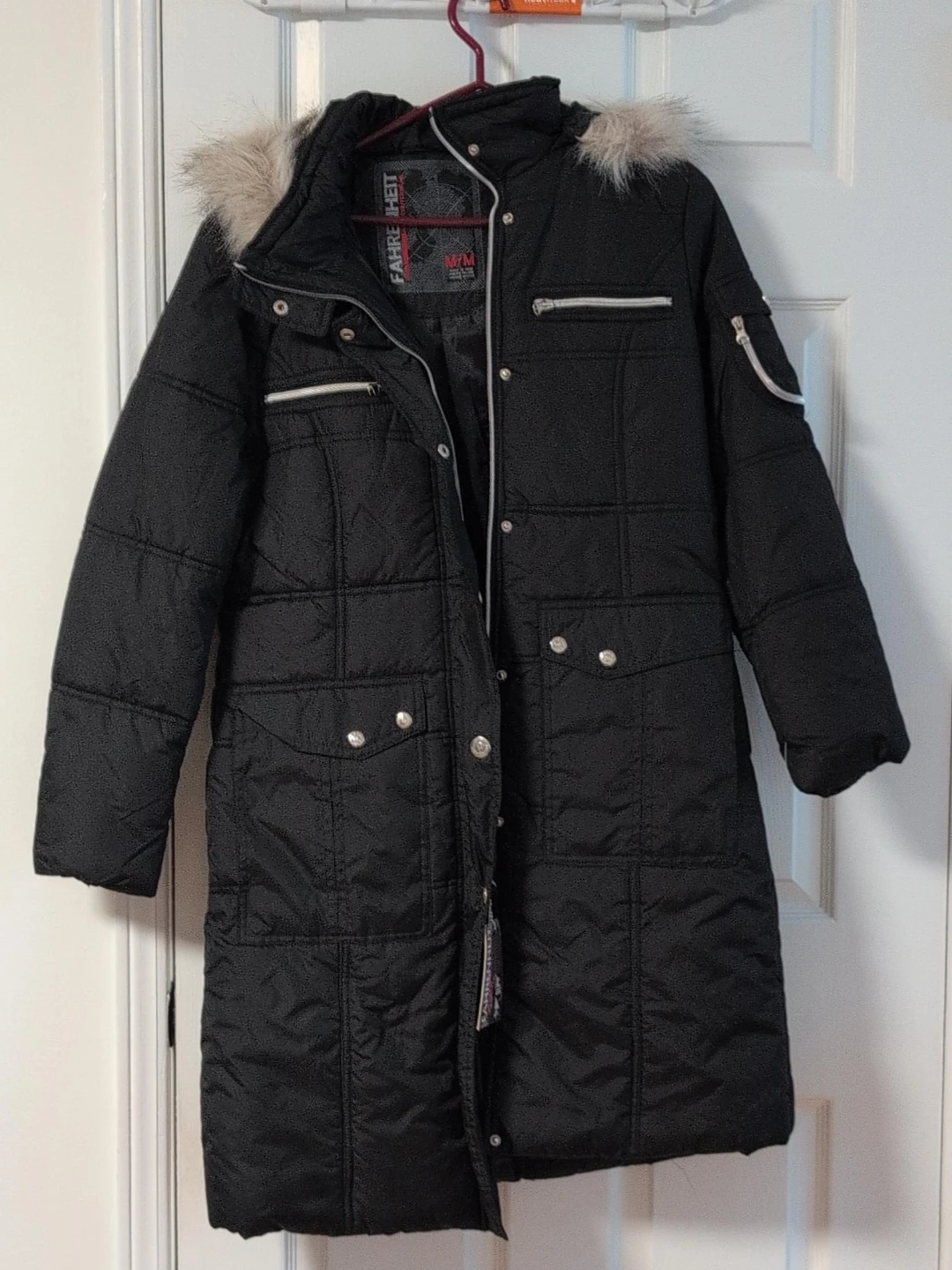 Fahrenheit Black Winter Coat