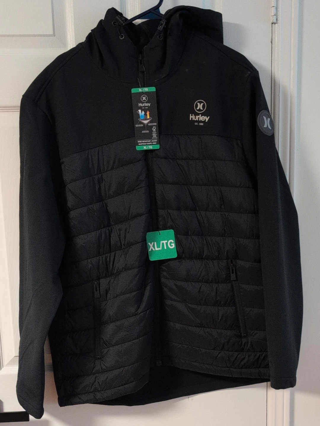 Hurley Wind Resistant Jacket Black