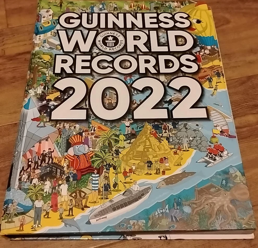 Guinness World Records 2022 Hardcover Book