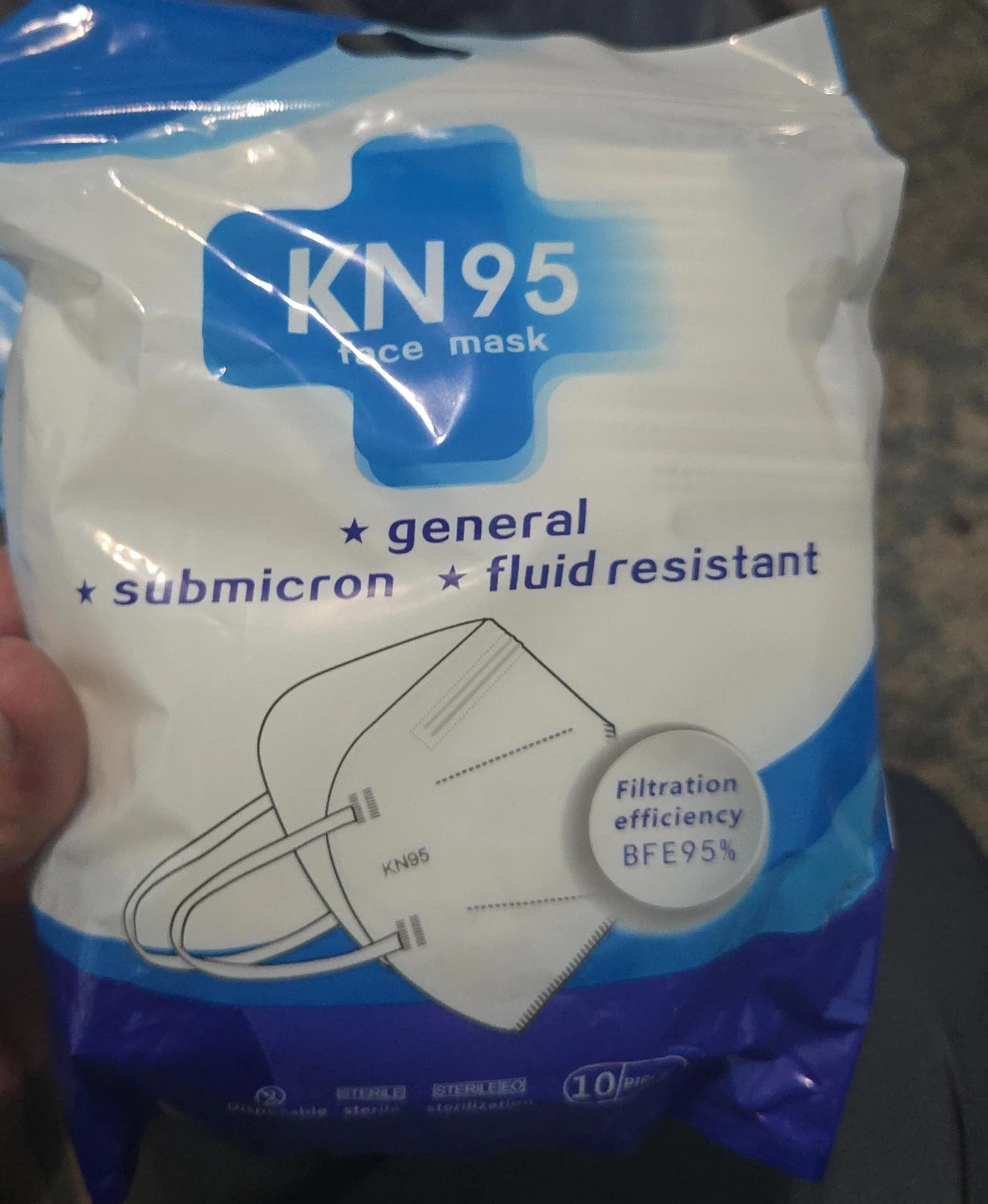 KN95 Face Masks - 10 Pack