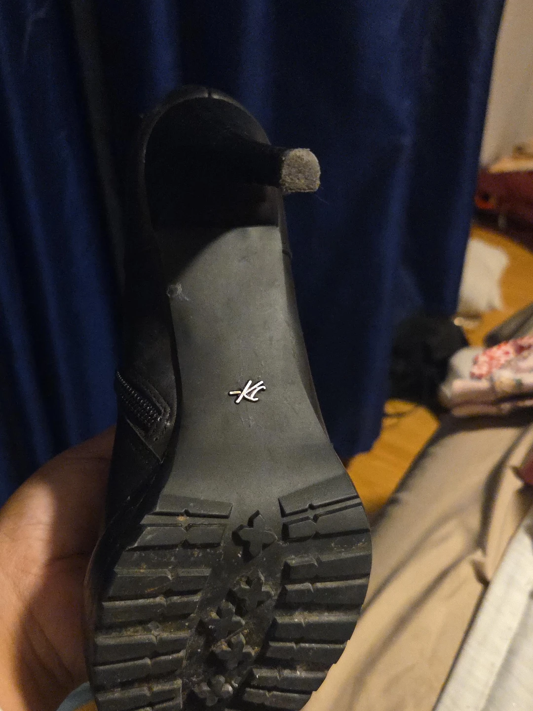 Kenneth Cole Tripping Billy Black Boots