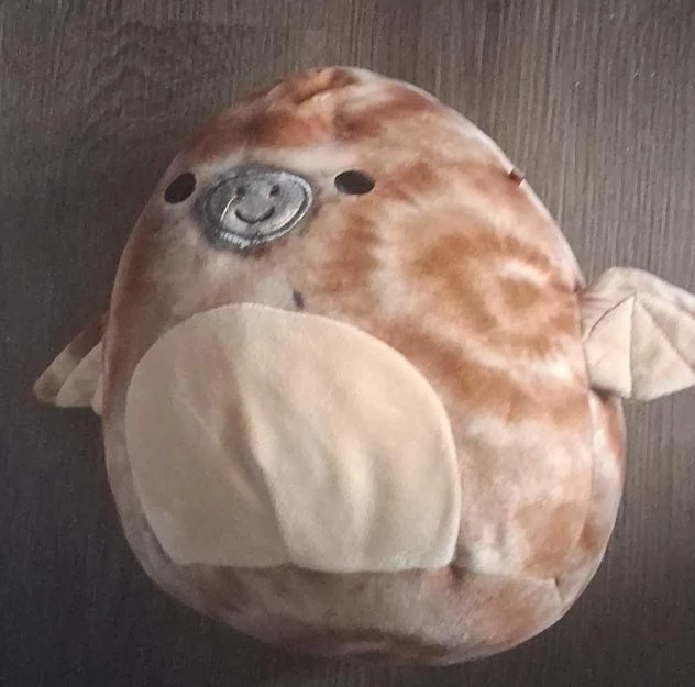 Squishmallows Brown Tie-Dye Seal Plush