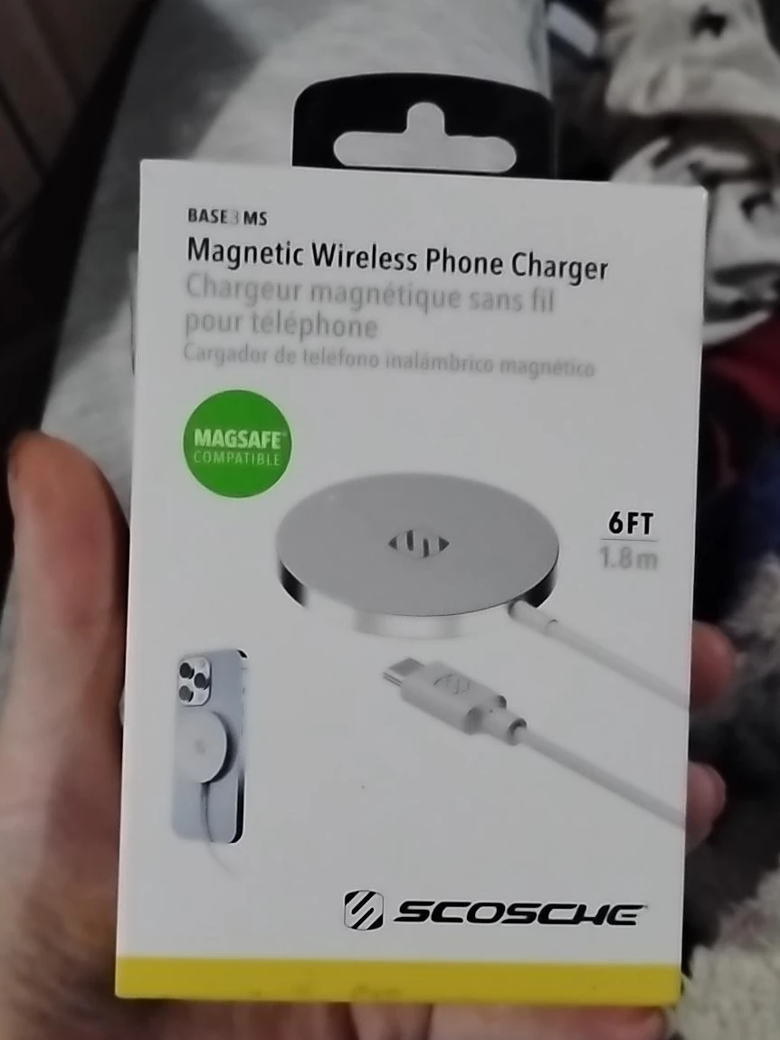 Scosche Base3 MS Magnetic Wireless Phone Charger
