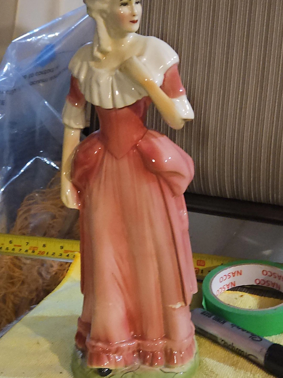 Vintage Porcelain Lady Figurine