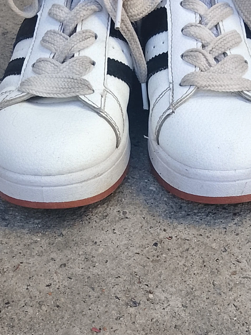 Adidas Superstar Sneakers White and Black