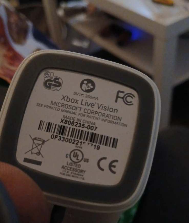 Microsoft Xbox Live Vision Camera