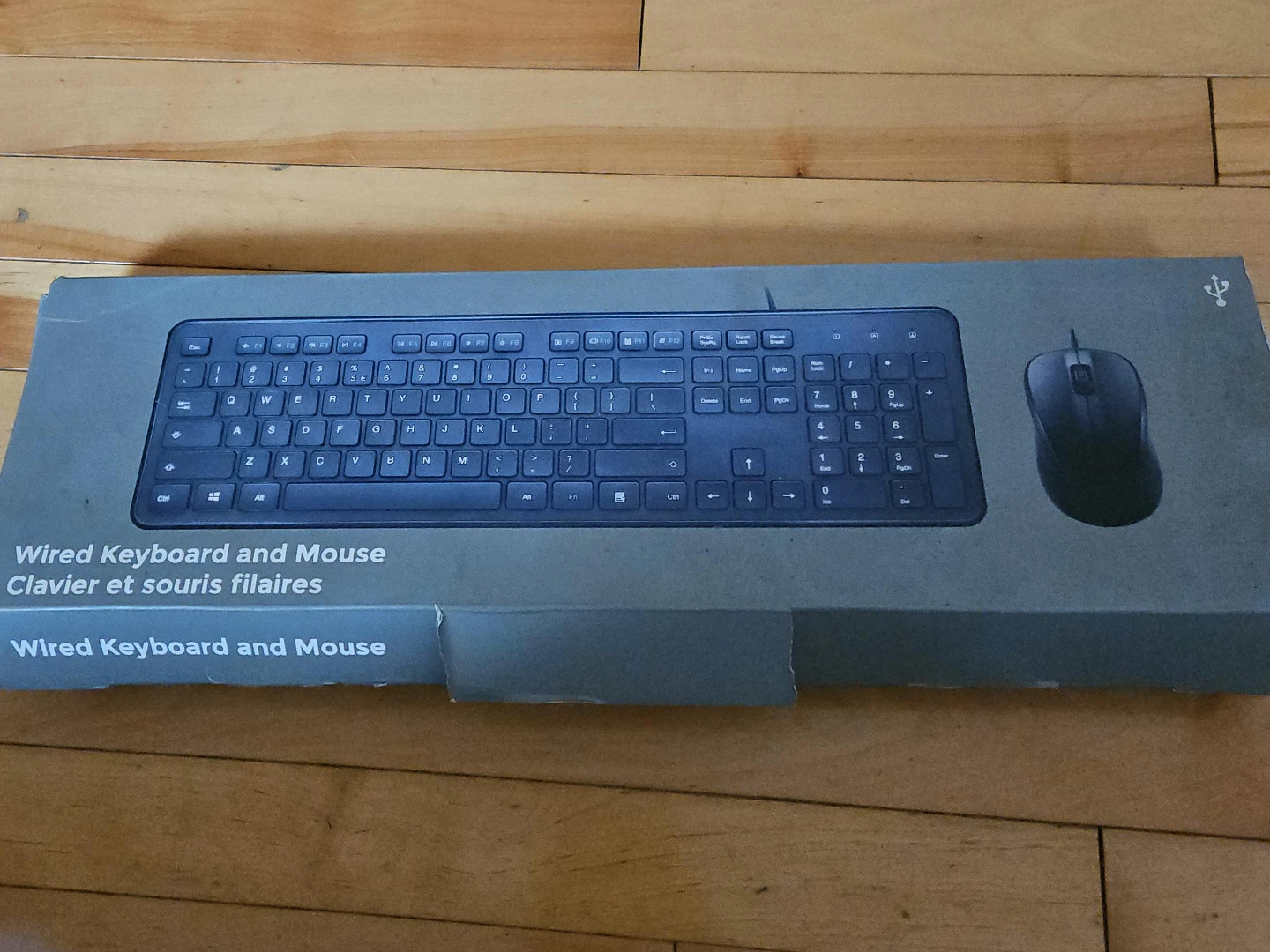 Wired Keyboard and Mouse Set