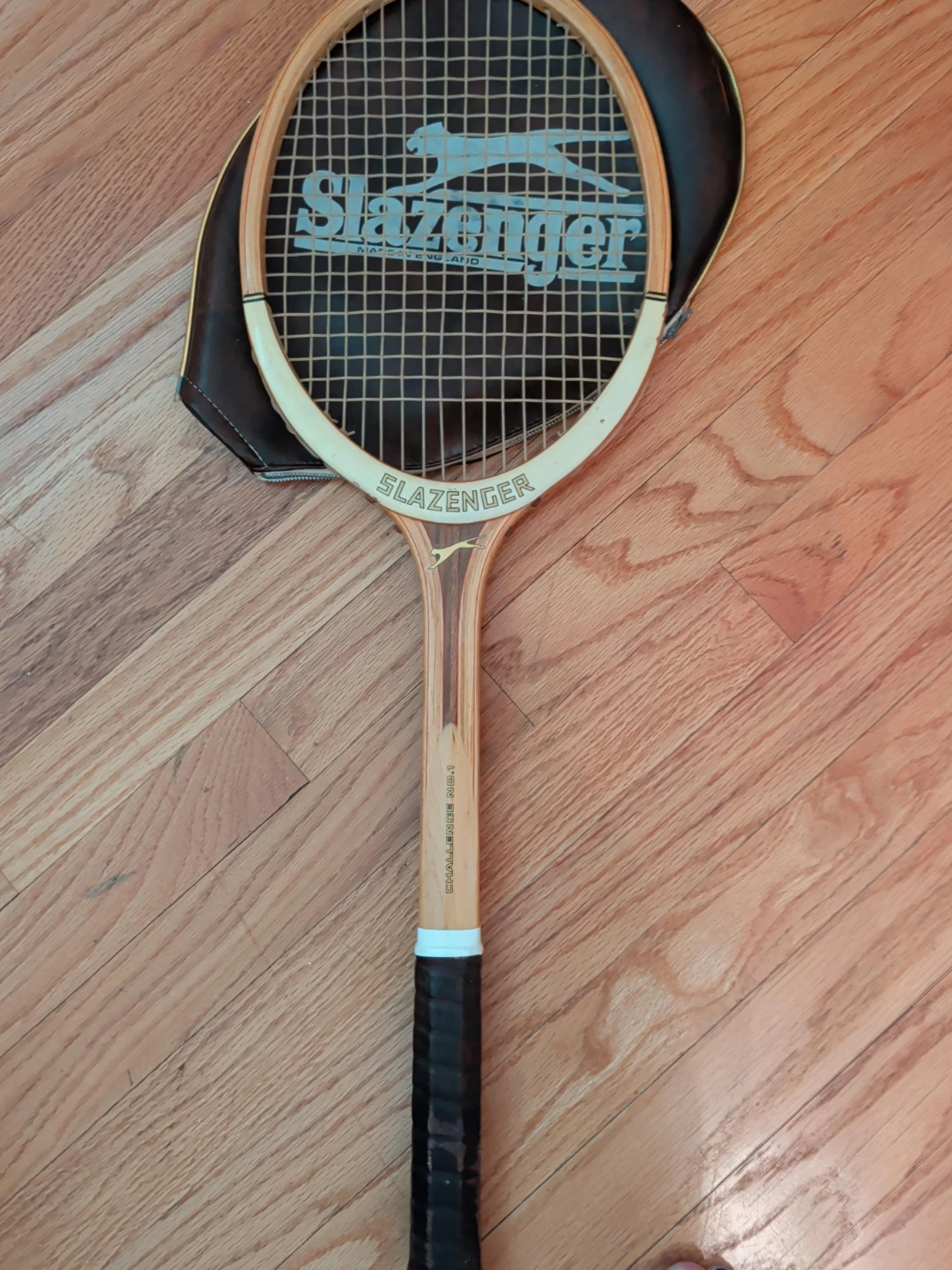 Vintage Slazenger Challenge No.1 Tennis Racket