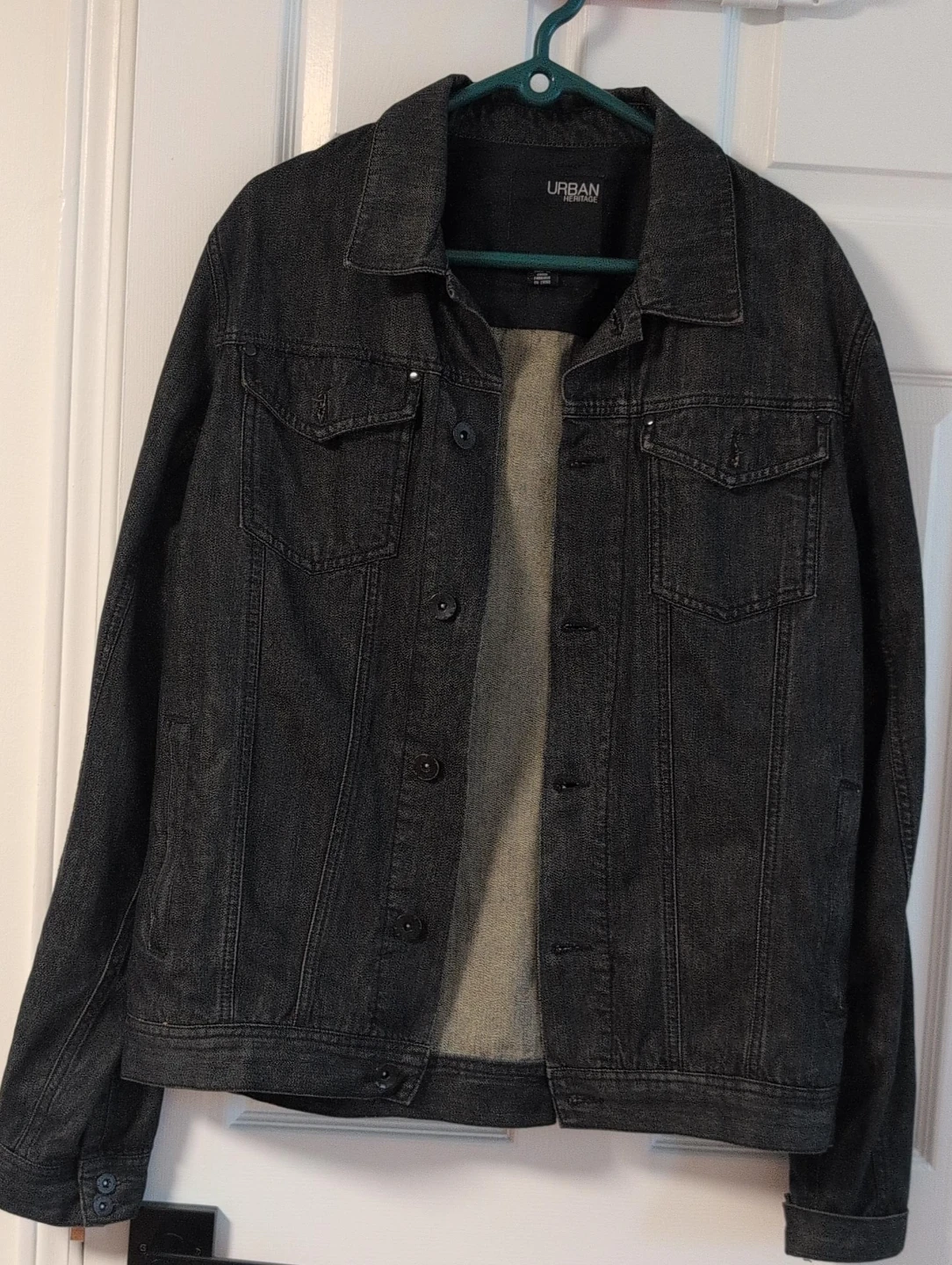 Urban Heritage Black Denim Jacket