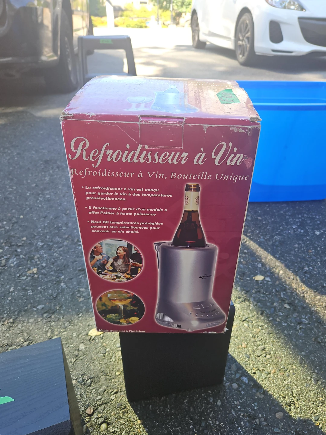 Koolatron Single Bottle Wine Cooler