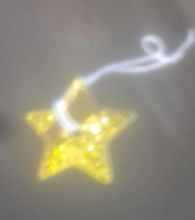 Dior Gold Star Ornament