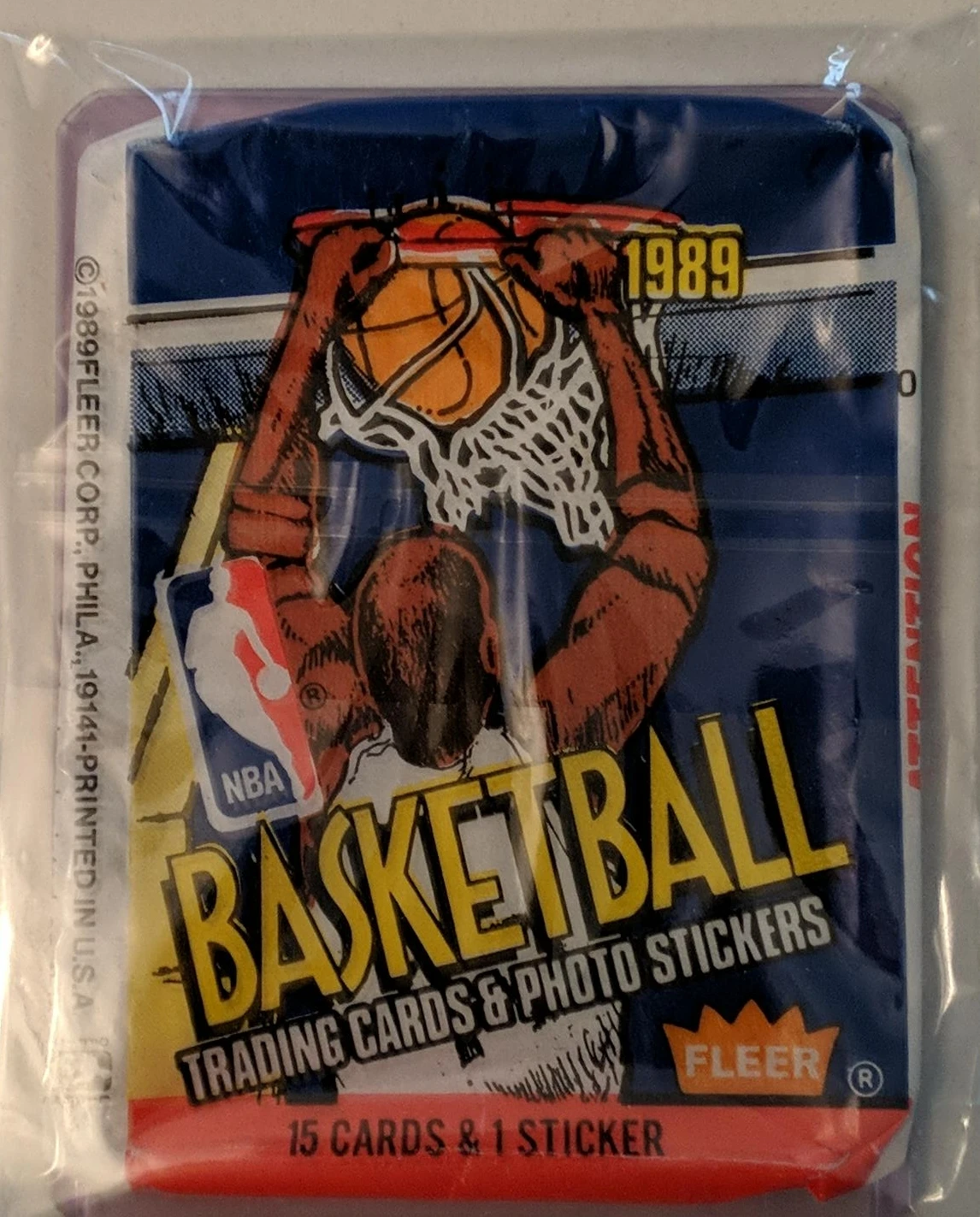 1989 Fleer NBA Basketball Trading Cards