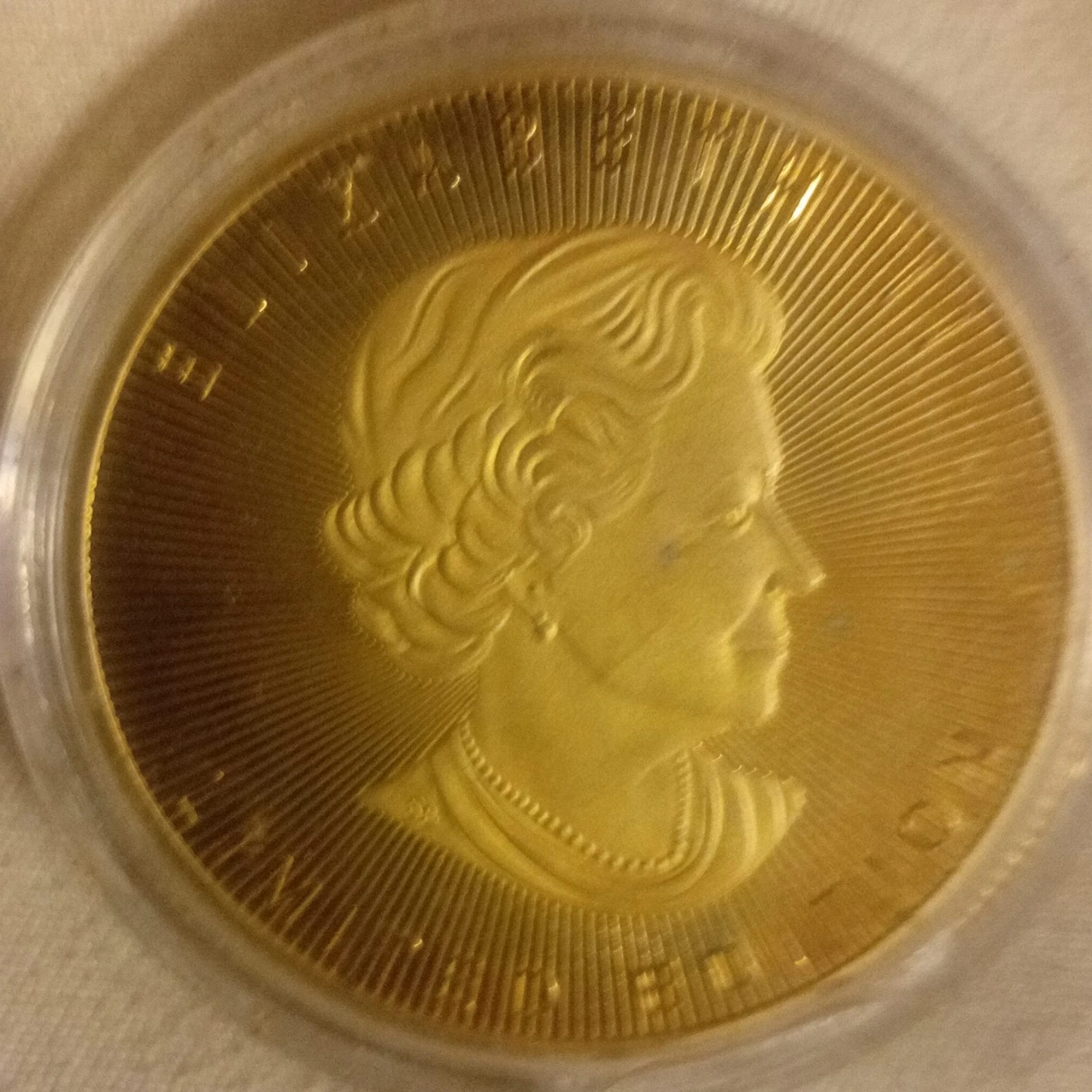 Canadian Gold Maple Leaf Coin