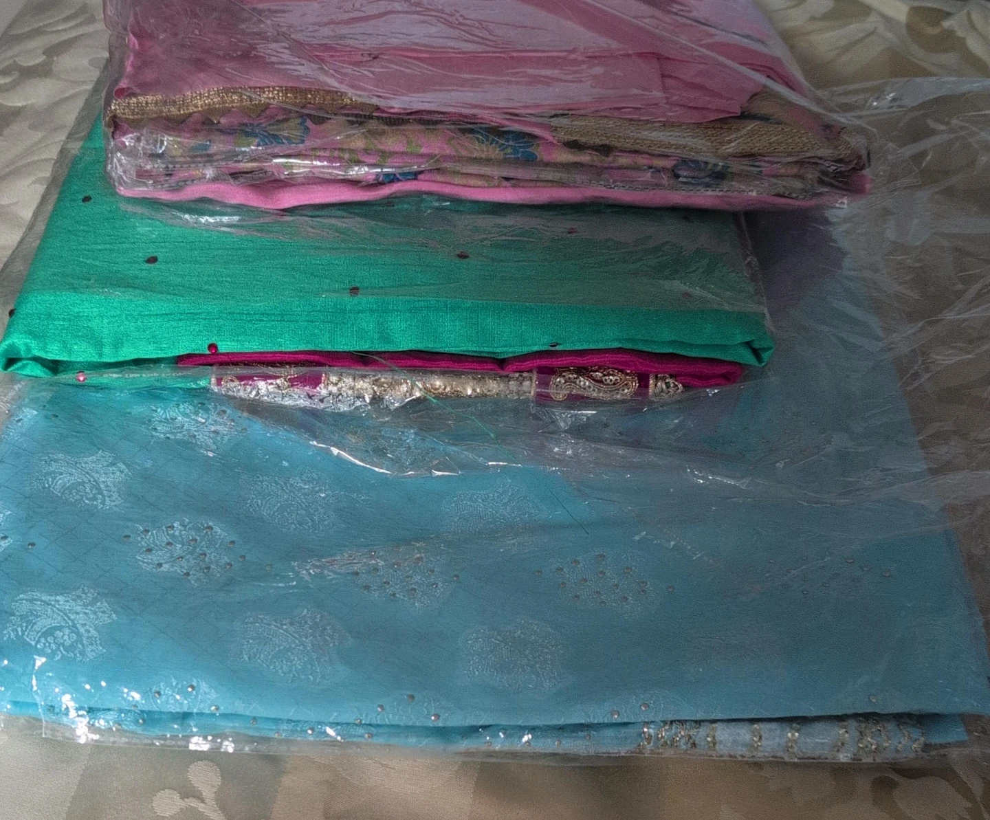 Set of 3 Traditional Suits unstitched