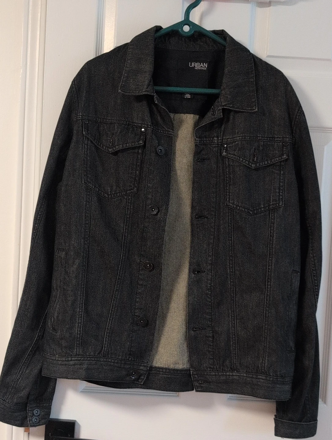 Urban Heritage Black Denim Jacket