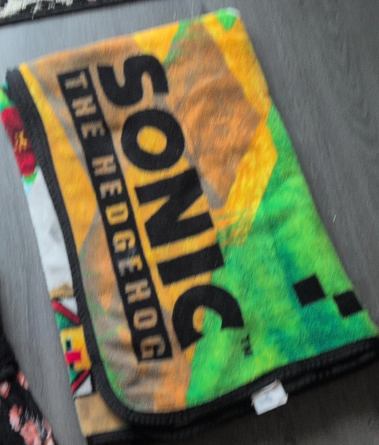 Sonic the Hedgehog Throw Blanket