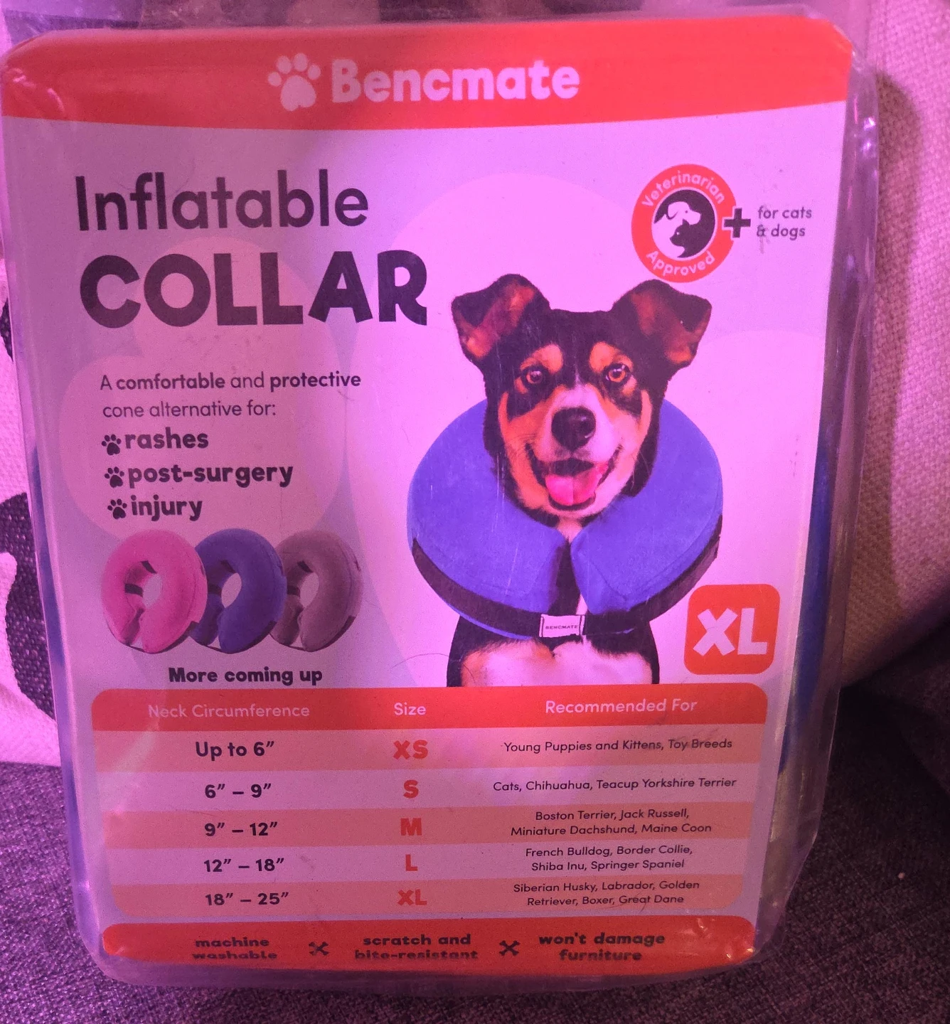 Bencmate Inflatable Collar XL