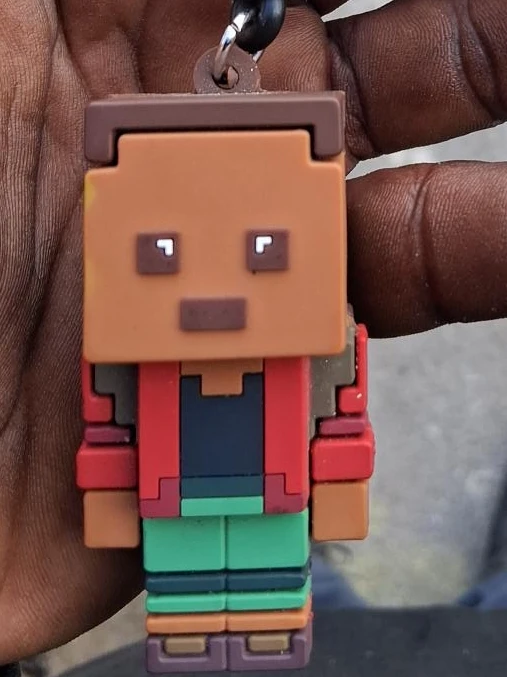 Minecraft Character Keychain