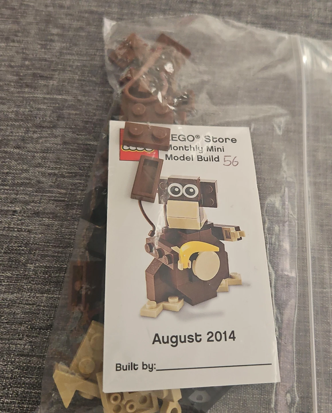 LEGO Monthly Mini Model Build 56 August 2014
