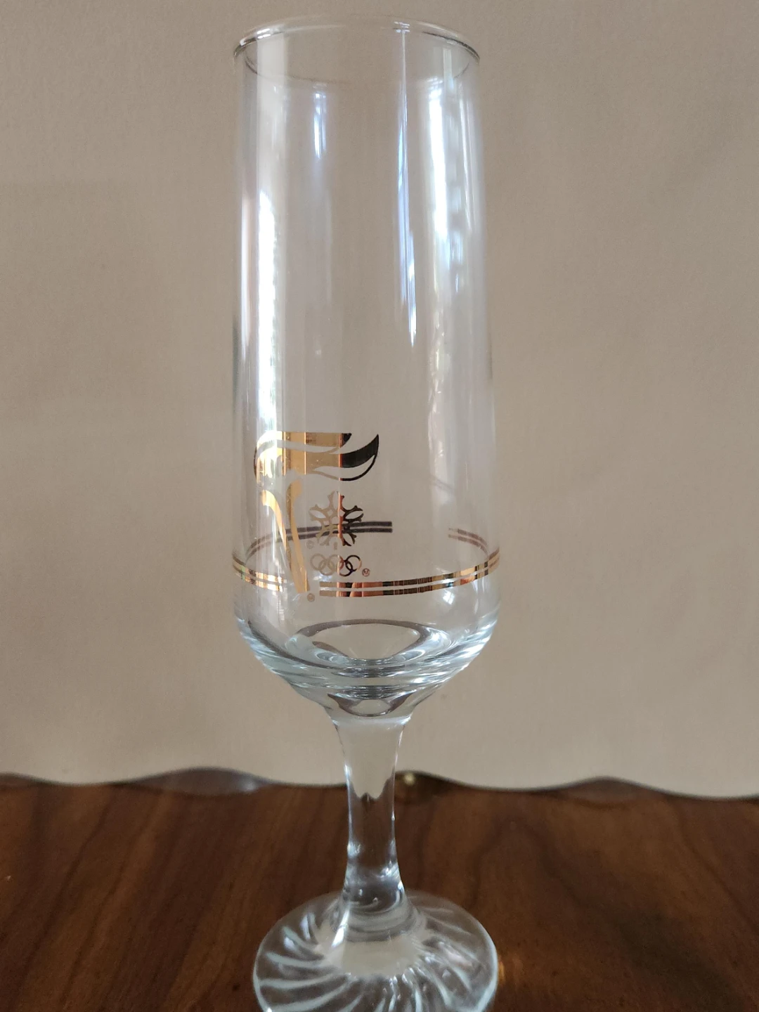Calgary 1988 Olympic Champagne Flute