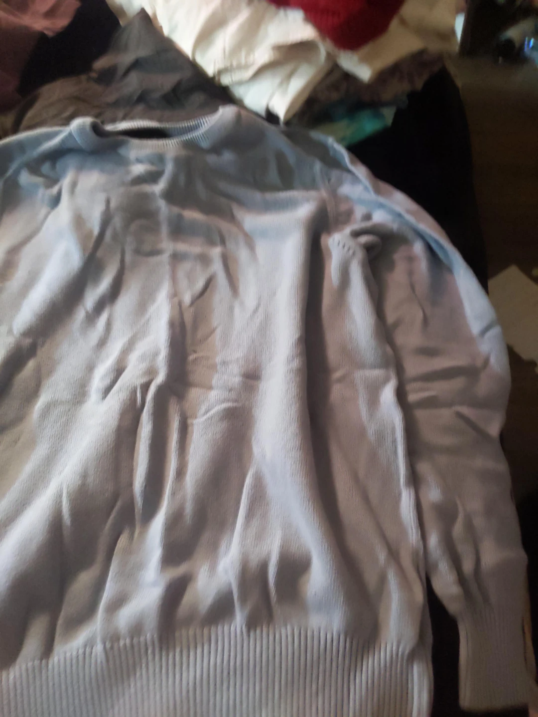 Light Blue Crewneck Sweater
