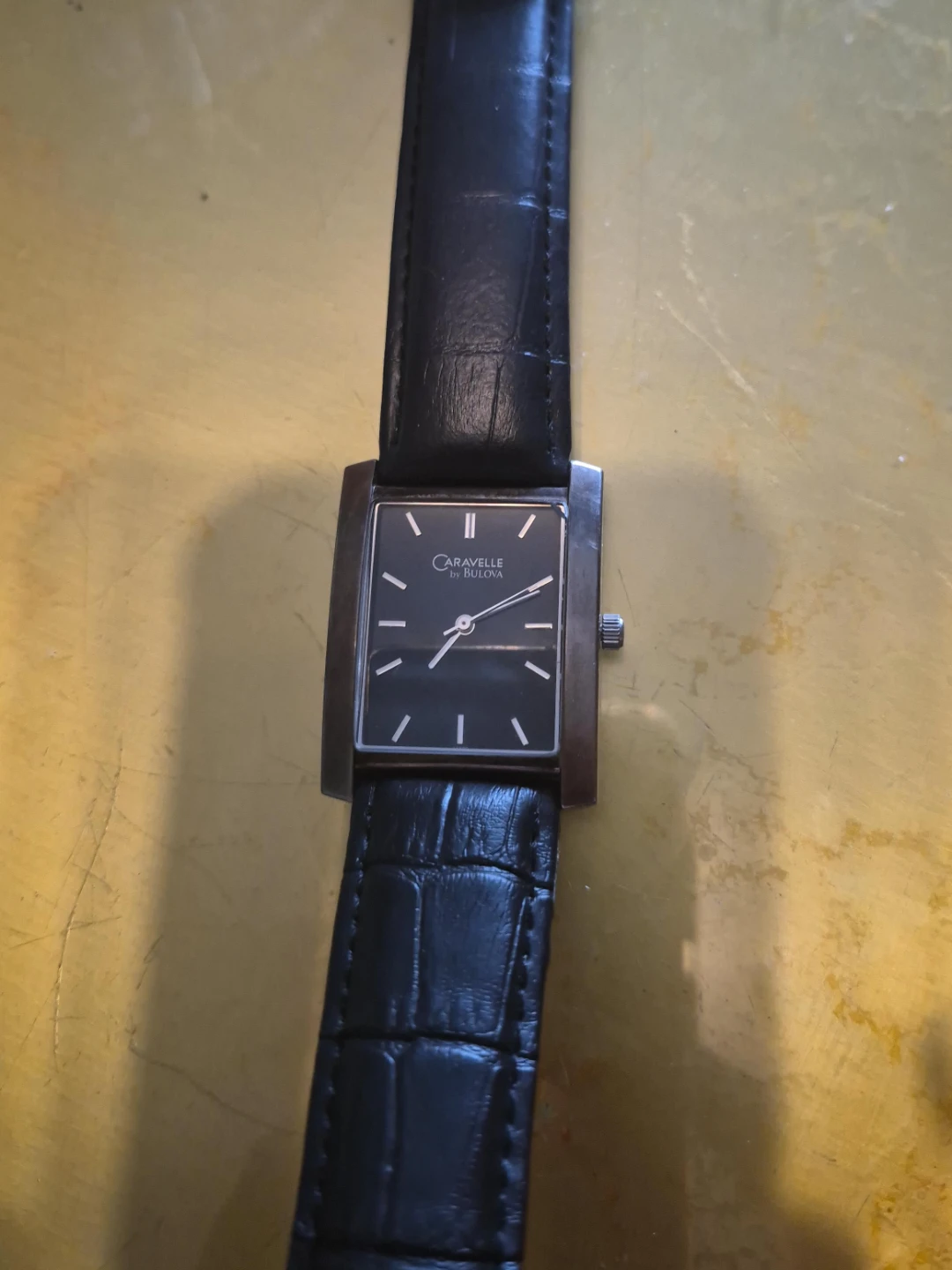 Caravelle by Bulova rectangular watch