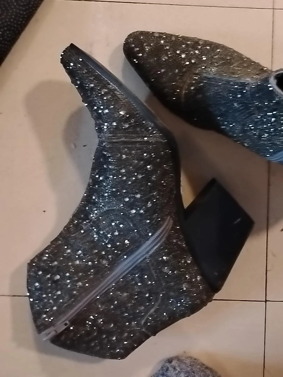 Matisse Rhinestone Ankle Boots