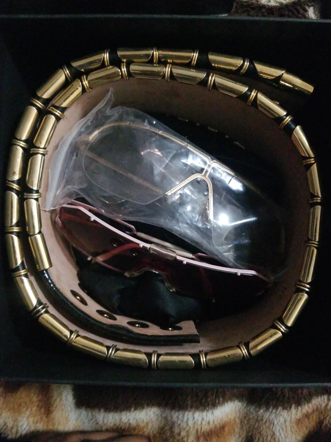 Balmain x H&M Belt and Sunglasses Set