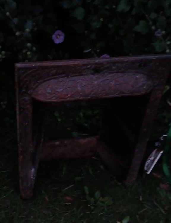Vintage Cast Iron Fireplace Insert