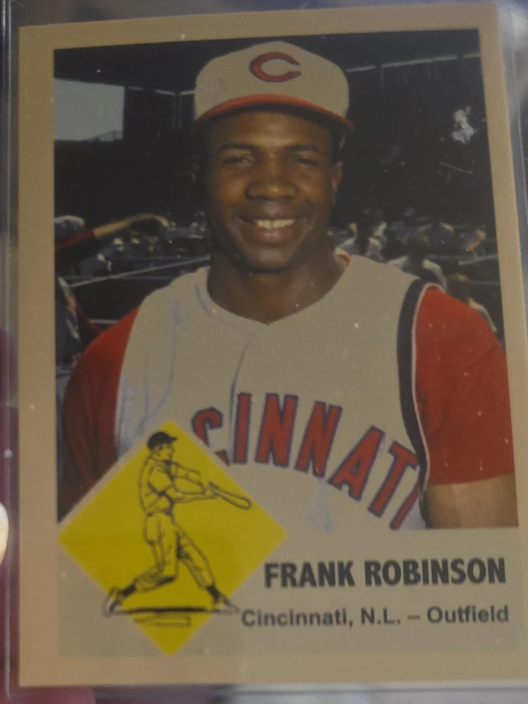 Frank Robinson Cincinnati Reds Baseball Card