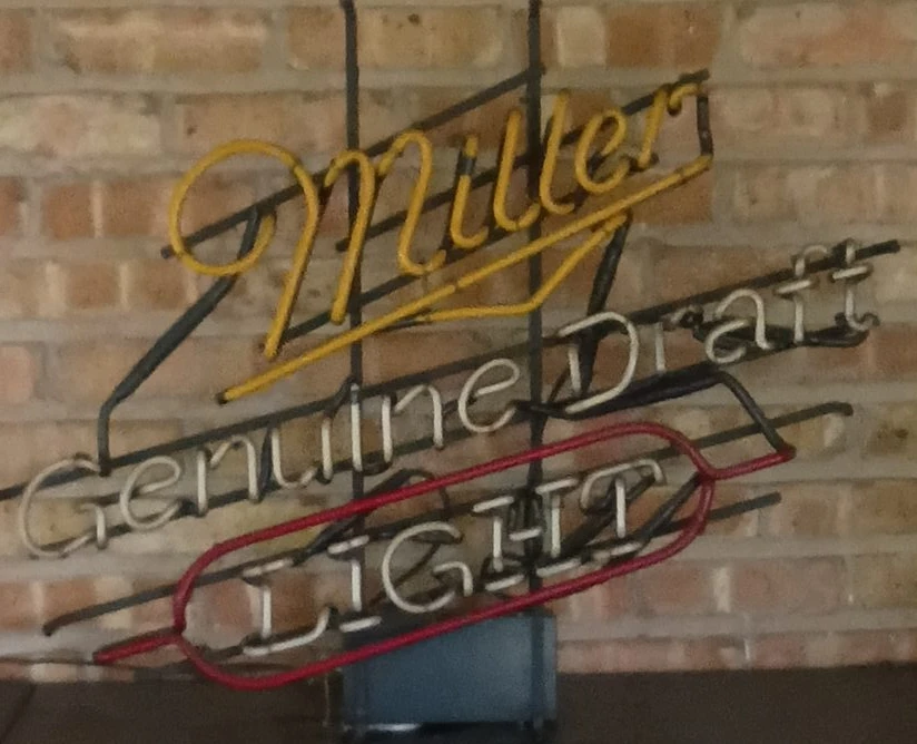 Miller Genuine Draft Neon Sign
