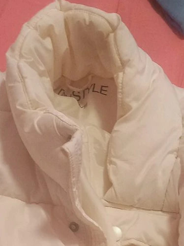 A-Style Puffer Jacket White