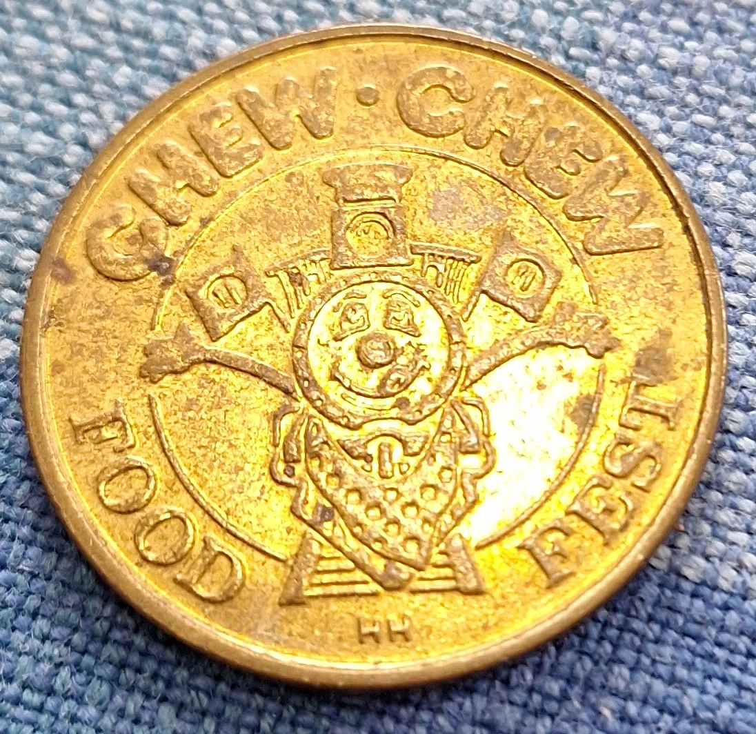 Vintage Pepsi Chew-Chew Food Fest Token