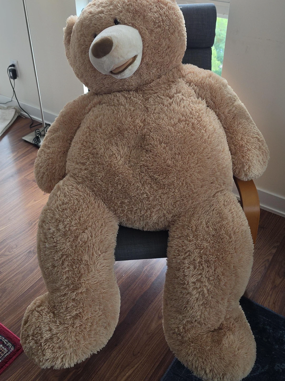Large Beige Teddy Bear
