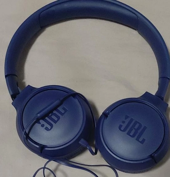 JBL Wired On-Ear Headphones Blue