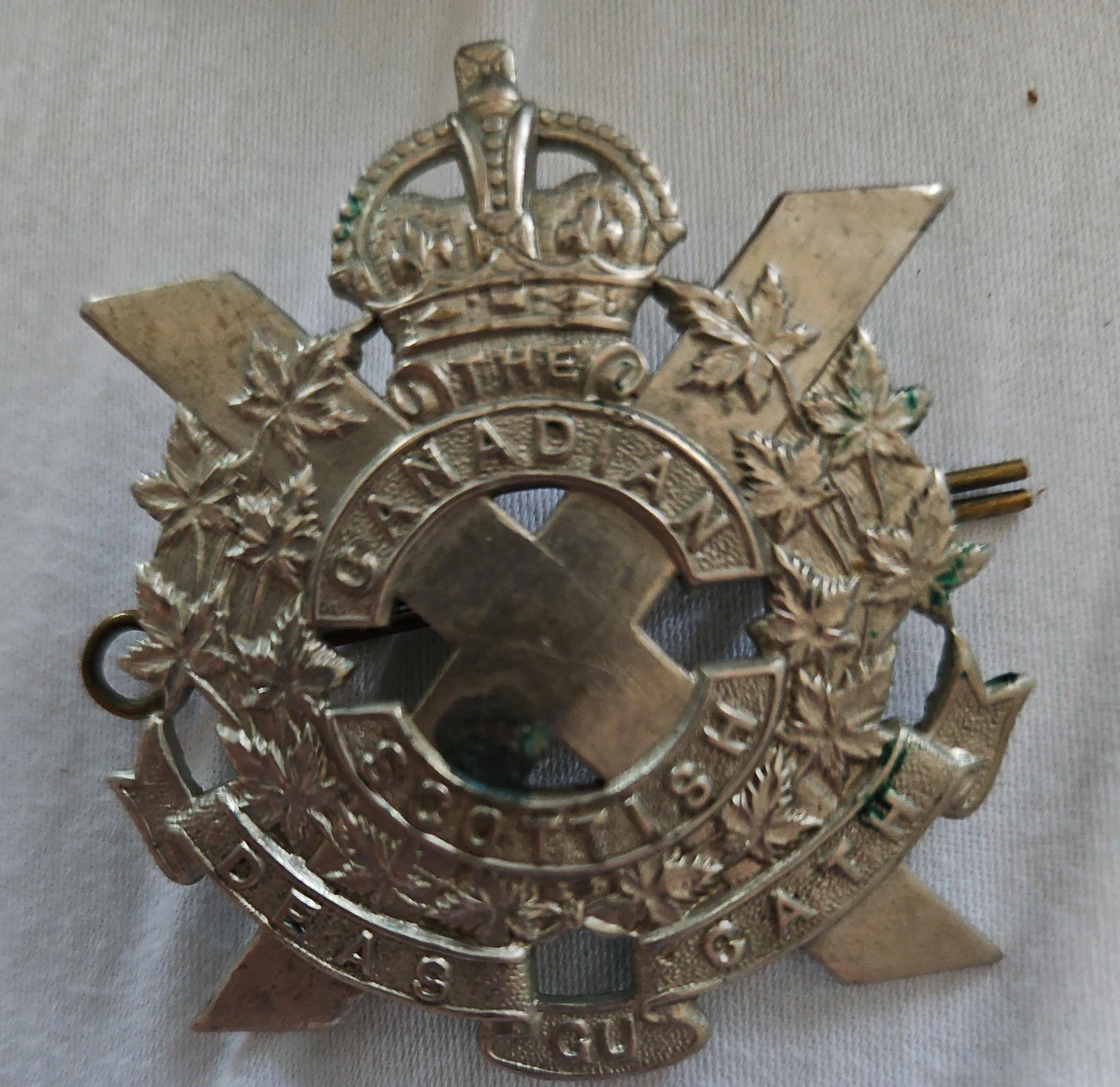 The Canadian Scottish Regiment Cap Badge