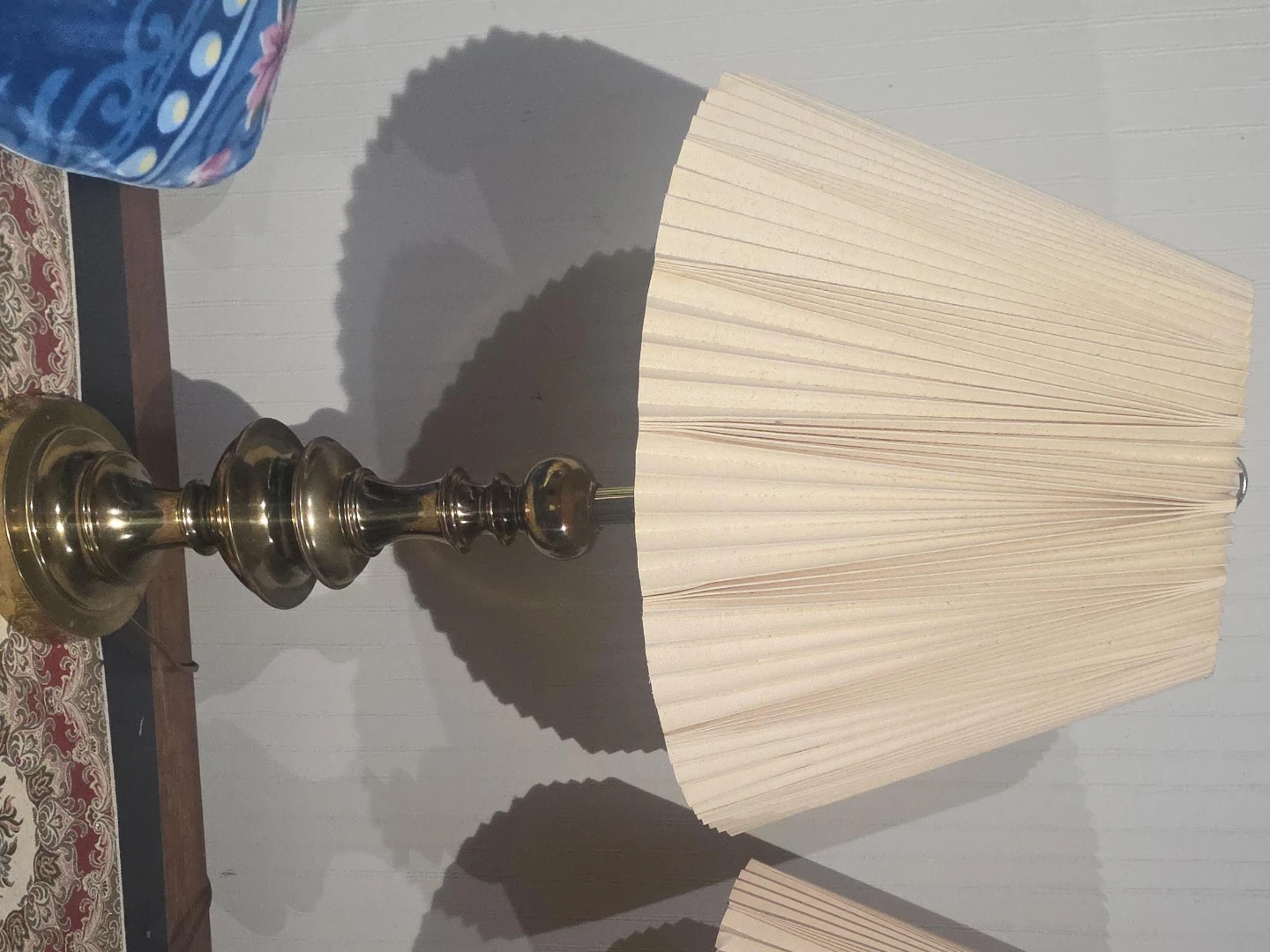 Pair of Vintage Brass Table Lamps