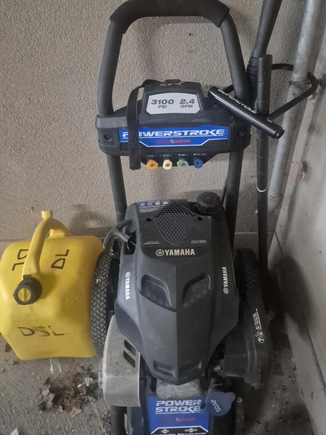 PowerStroke 3100 PSI Pressure Washer with Yamaha Engine
