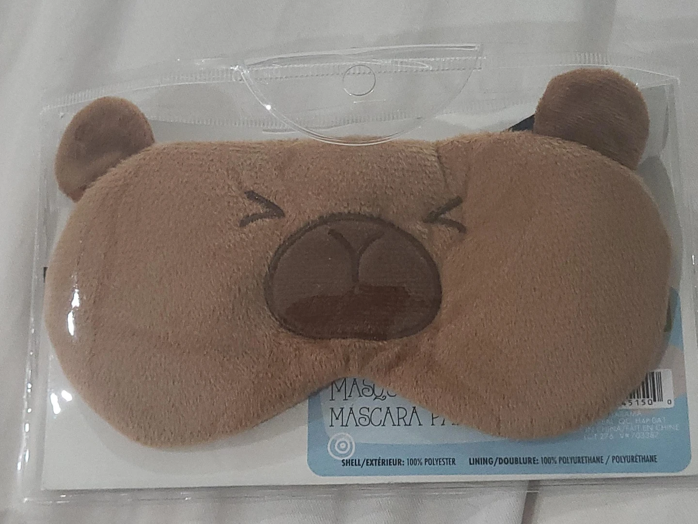 Capybara, sleeping mask