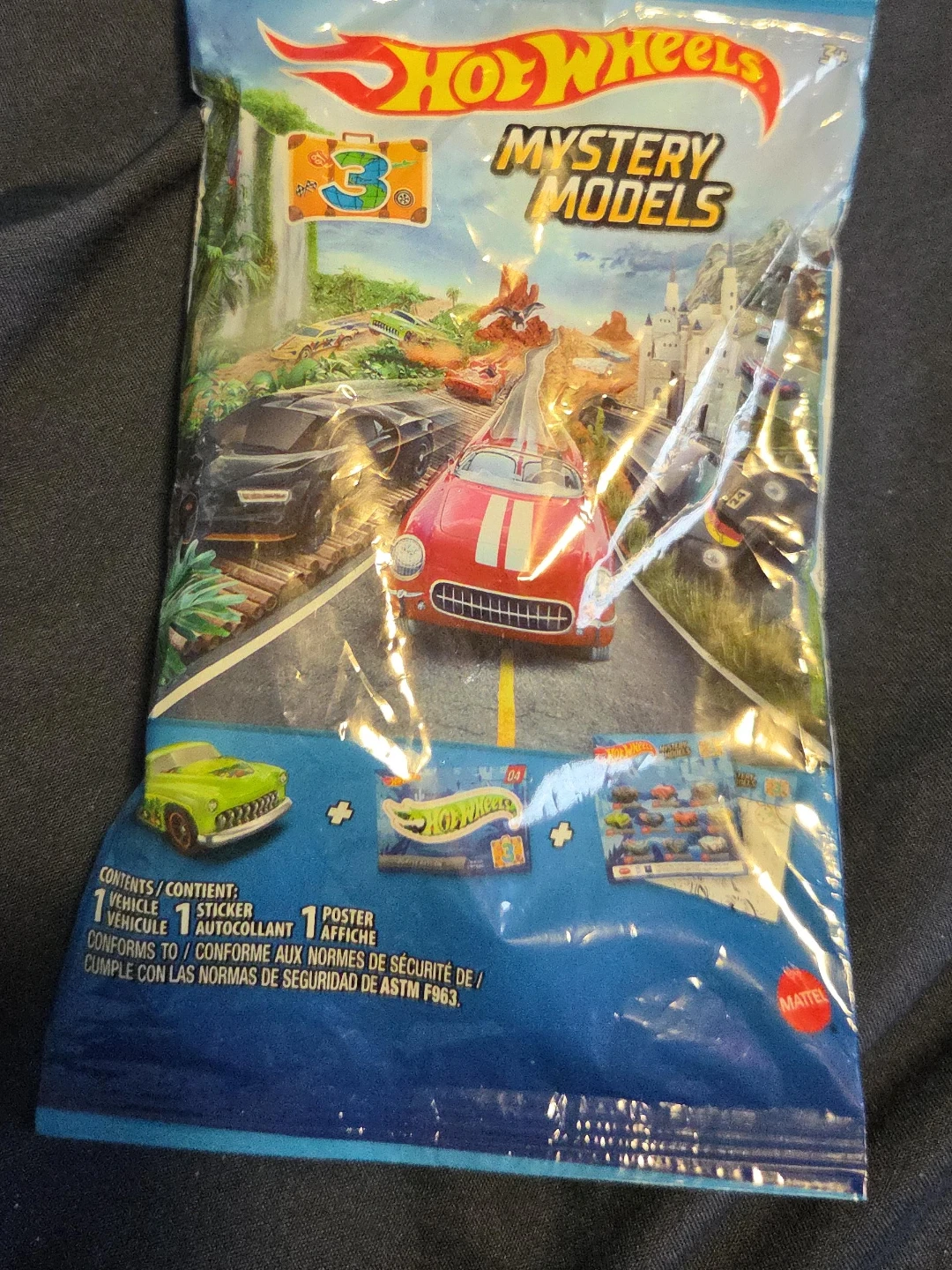 Hot Wheels Mystery Models Bag