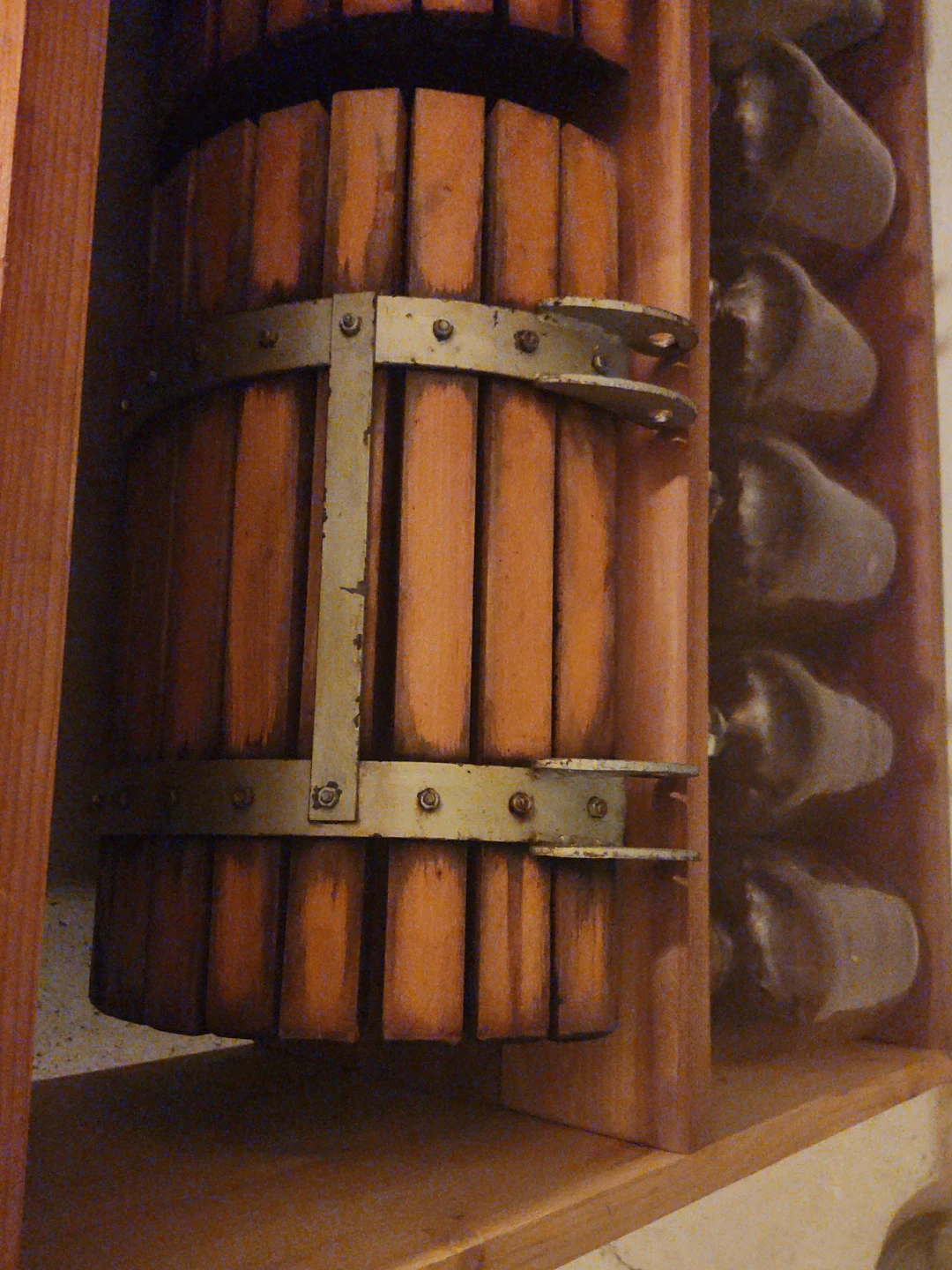 Vintage Wooden Fruit Press