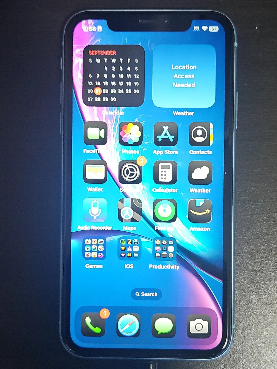 Apple iPhone XR Blue 64gb