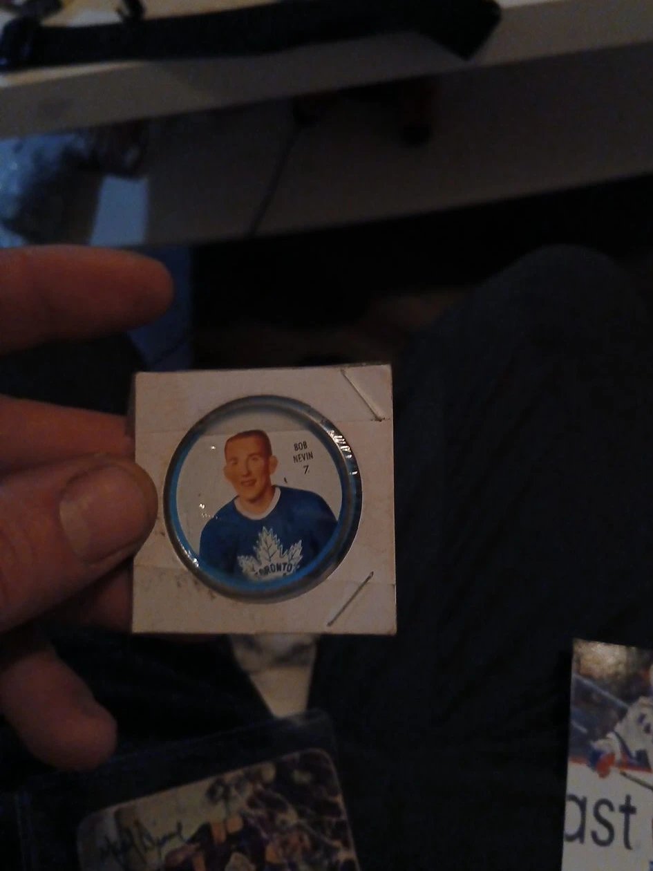 Bob Nevin Toronto Maple Leafs Vintage Coin