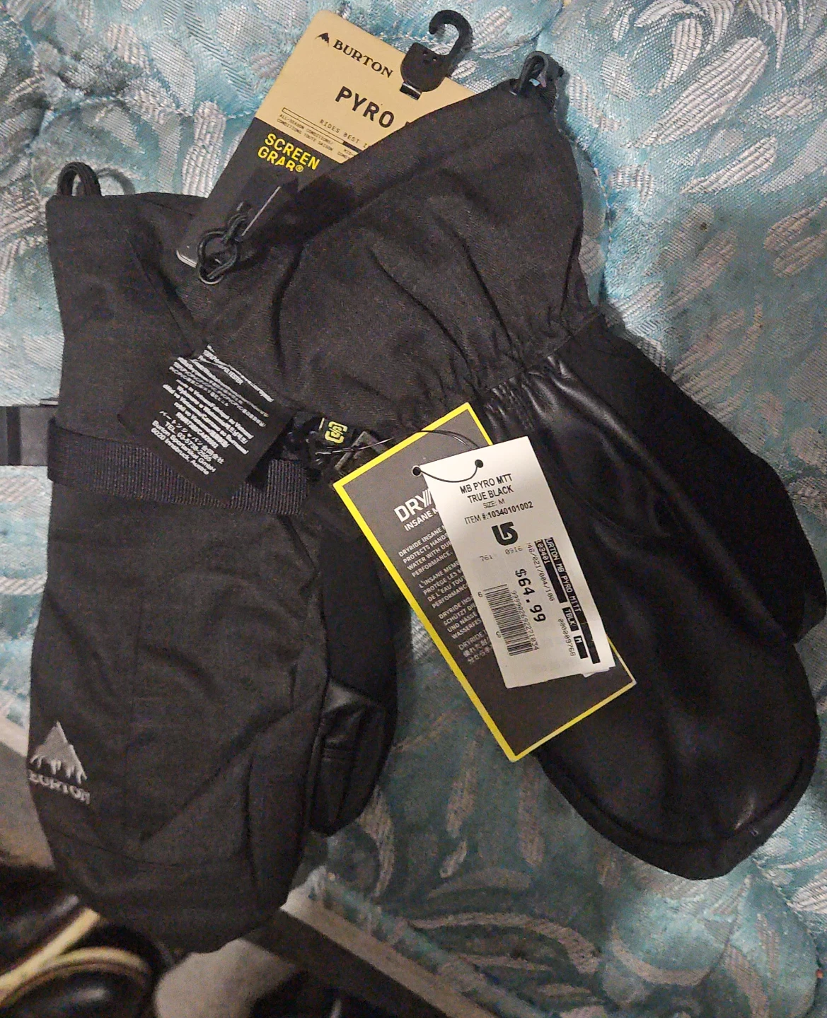 Burton Pyro Mittens - Black